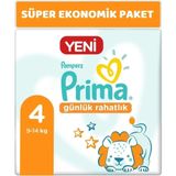Prima Günlük Rahatlık No:4 Maxi Bebek Bezi
