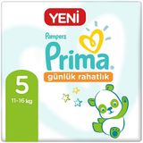 Prima Günlük Rahatlık No:5 Junior Bebek Bezi