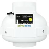 Prima Klima PK125-2 Radyal Fan (220-400M3/H 2 Hız Modu, 125 Mm)