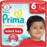 Prima Külot Bebek Bezi Premium Care 6 Numara 28 Adet - 1 Adet Ürün