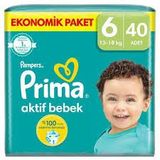 Prima No:6 Ekonomik Paket Large 13-18 Kg 40 Adet