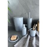 Prima Nova Primanova Flores 5'li Banyo Seti Gri M-SAS17-07 506483
