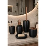 Prima Nova Rush 5 Parça Banyo Seti - Siyah