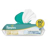 Prima Pampers Aqua Soft Touch 1x60 Yaprak Islak Havlu Mendil