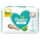 Prima Pampers Sensitive 3x52 156 Yaprak Bebek Islak Mendil