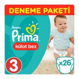 Prima Pants No:3 Midi 26 Adet Külot Bebek Bezi