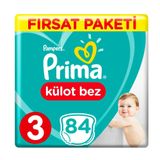 Prima Pants No:3 Midi 82 Adet Külot Bebek Bezi