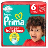 Prima Pants No:6 XLarge 36 Adet Külot Bebek Bezi