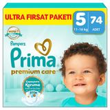 Prima PC Ultra Fırsat 5 Beden, 74 Adet - Renksiz