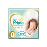 Prima Prematüre Bebek Bezi Yenidoğan 0 Numara 30*4 120 Adet
