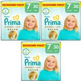 Prima Premium Care Bebek Bezi Beden:7 (15+KG) XXX Large 90 Adet Ekonomik Fırsat Pk