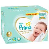 Prima Premium Care Fırsat Paketi Bebek Bezi No: 5 11-16 kg 74'lü