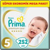 Prima Premium Care No:5 Junior 252 Adet Bebek Bezi