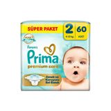 Prima Premium Care Süper Paket 2 Numara 60 Adet Bebek Bezi