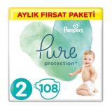 Prima Pure No:2 Midi 108 Adet Bebek Bezi