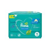 Prima Temiz ve Ferah Bitki Bazlı 3x52 Yaprak Islak Havlu Mendil