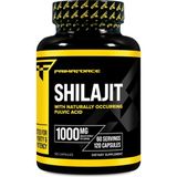 Primaforce Shilajit 120 Capsules (1000MG) - With Naturally Occurring Fulvic Acid, 60 Servings. - Aromasız