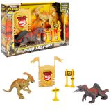 Primal Clash 2'li Dinozor Savaşı Oyun Seti - Trimetrodon Vs Parasaur