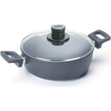 Primanova D-WOLL824ILL Woll Siyah 24x9 cm İndüksiyon Tencere