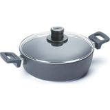 Primanova D-WOLL832NL Woll Tencere 32 x 8 cm - Gri - 32 cm