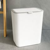 Primanova Flip Çöp Kovası Beyaz 6L