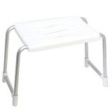 Primanova M-KV02-01 Banyo Taburesi Aluminyum Beyaz