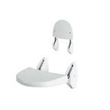 Primanova M-KV07-01 Beyaz Duvara Monte Küvet Oturağı