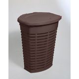 Primanova Palm Kahverengi Çamaşır Sepeti Modern Stil ve Kolay Temizlik Özellikli M-E44-10-10