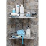 Primanova Paloma 2'li Alüminyum Banyo Rafı