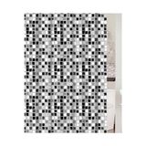 Primanova Paradise Grey Pvc 180x200 cm Banyo Perdesi