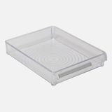 Primanova Plastik Şeffaf Düzenleyici Mutfak Rafı 20.5x28x5 cm