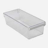 Primanova Plastik Şeffaf Düzenleyici Mutfak Rafı 36X15x10 Cm (4'Li Paket)