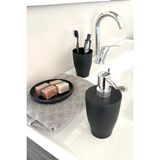 Primanova Pure 3lü Banyo Seti-Siyah - Çok Renkli
