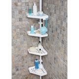 Primanova Yaylı Banyo Köşe Rafı Köşelik (512543040) Beyaz