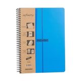 Primary Serisi, A4, 5 Konulu (4 Kareli, 1 Çizgili) 150 Yaprak Pp Kapaklı Spiralli Defter, Lacivert - Standart