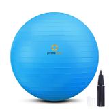 primasole Denge Stabilitesi için Yoga ve Egzersiz Topu Fitness Egzersiz Pilates Ev Ofis ve Spor Salonu Şişirme Pompalı (25,6 inç Mavi) PSS91NH062A