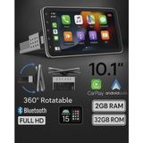 Primat P1002 10.1İnç Android15 Tek Din Carplay 2Gb Ram 32Gb Hafıza 360 Derece Ekran Multimedya Teyp