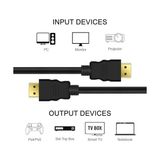 Prime 1.5 Metre HDMI Kablo - Option-1 - Ahşap