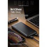 Prime 10.000MAH LED Işıklı Taşınabilir Şarj Aleti/powerbank (Siyah) - Option-1
