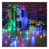 Prime 10 Metre 100 Ledli 8 Fonksiyonlu Karışık Renkli Rgb LED Lamba, Yeni Yıl Süsü, Yılbaşı Ağaç Süsü - 1 m - 00 Beyaz