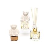 Prime 100 ml Ekru Ayıcık Seramik Taş Bambu Çubuklu Baby Oda Kokusu - Option-1