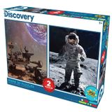 Prime 10232 3D Discovery Mars Aracı ve Astronot 2'li 200 Parça Puzzle
