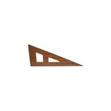 Prime 11 Parça Terzi Modelist Tekstil Stilist Mdf-Plastik Cetvel Riga Gönye Kurve Geoderek Üçgen Takım Set - 0,6 x 19 x 29 cm - 001-Renkli