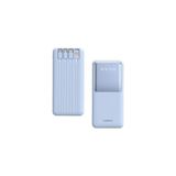 Prime 12000 Mah Dijital Göstergeli Dahili Çoklu Kablolu Taşınabilir Powerbank Mavi Pb-49 - Option-1