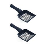 Prime 2 Adet Tırmıklı Büyük Boy Kedi Kumu Küreği 28CM - Option-1