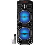 Prime 20W 4500 Mah 8 Woofer Taşınabilir Bluetooth Hoparlör BTS-350 - 01-Siyah
