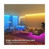 Prime 256 Renk Bluetooth App Kontrol Renk Değiştiren Rgb Şerit LED Işık Seti SB-6547 (2.5 Metre) - 1 m - 00 Beyaz