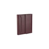 Prime 2k 5211 Ajanda Tarihsiz Çizgili 17 x 24 cm Ajanda/defter Hesap Makineli Deri Organizer, Bordo - -- - Option-1