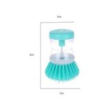 Prime 2’li Bulaşık Fırçası – Deterjan Hazneli, Pratik Mutfak Temizlik Fırçası, Sabun Hazneli Sert Kıl Fırça Seti - 02Y-Yeşil - Option-1