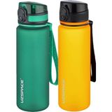 Prime 2'li Tritan Matara Seti 500 ml 14 Farklı Renk Seçeneği - Bitki Çayı